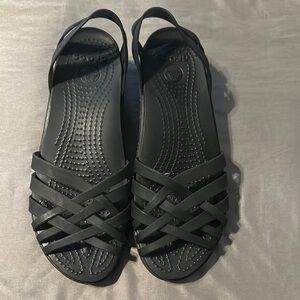 CROCS Black Women Sandals